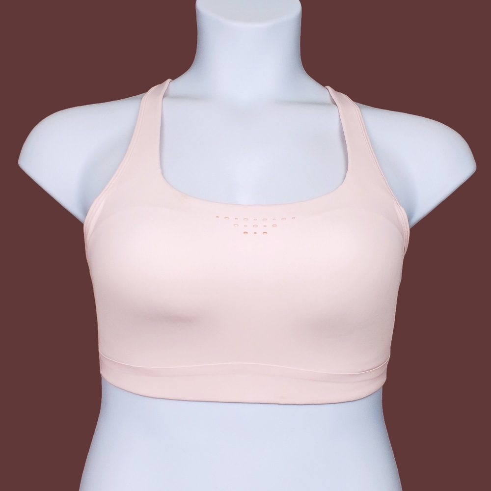 Athleta Womens Blush Pink Phenomena High Impact Sports Bra Dize 34D